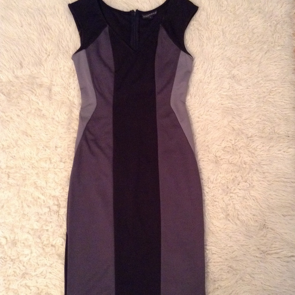 Colorblock pencil dress